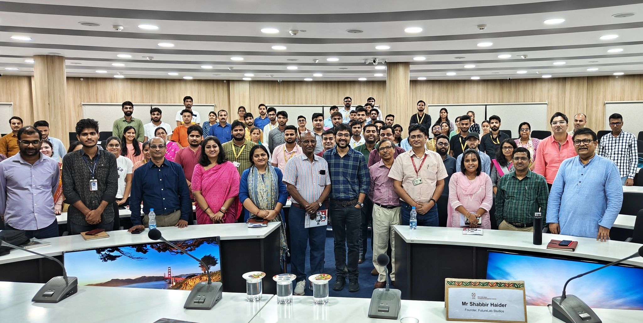 Futurelab engagement at Development Management Institute